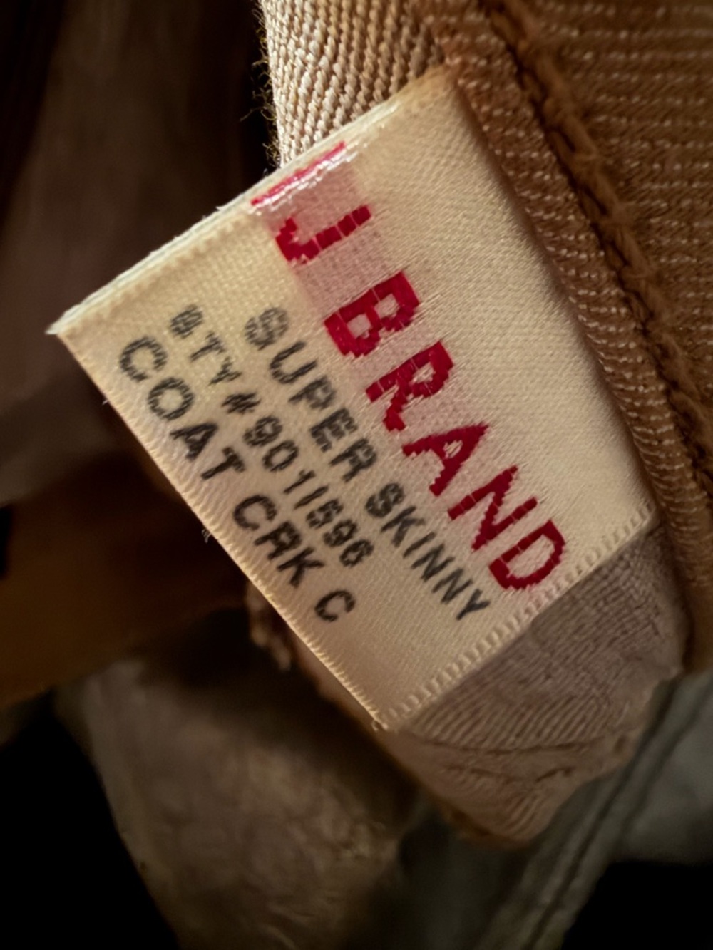 J Brand Metallic Gold Dust Skinny Jeans Size 29 - Picture 9 of 12